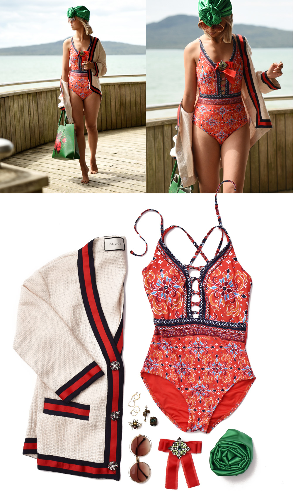 modern swimwear